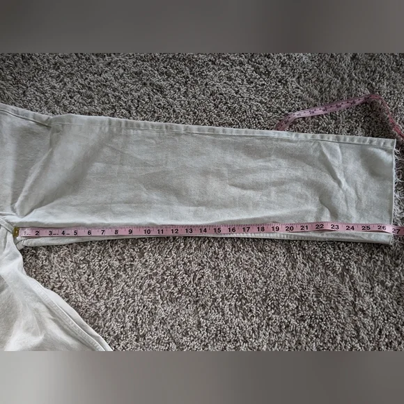 NWT Zara tie-dye cream jeans - Picture 11 of 14